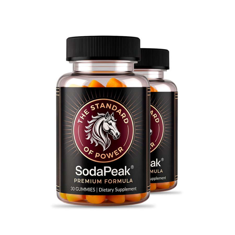 Soda Peak Max 2 bottles